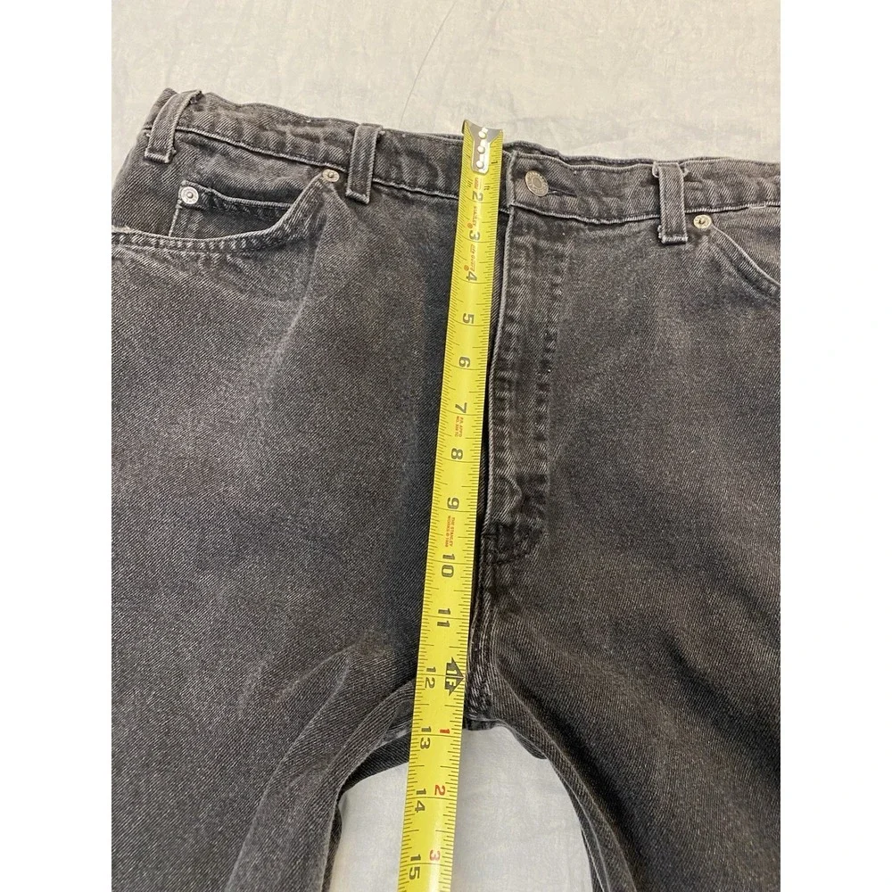 Levi's 550 Relaxed Fit Jeans Men's 40x30 Black Gray Tapered Leg Denim